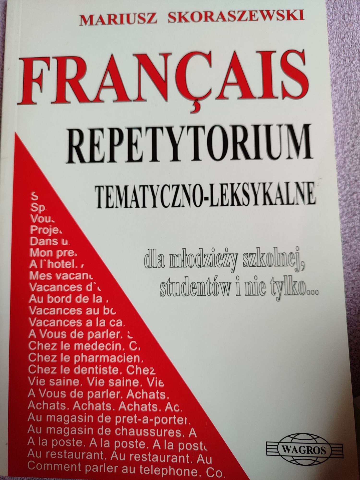 Repetytorium tematycznie leksykalne z francuskiego