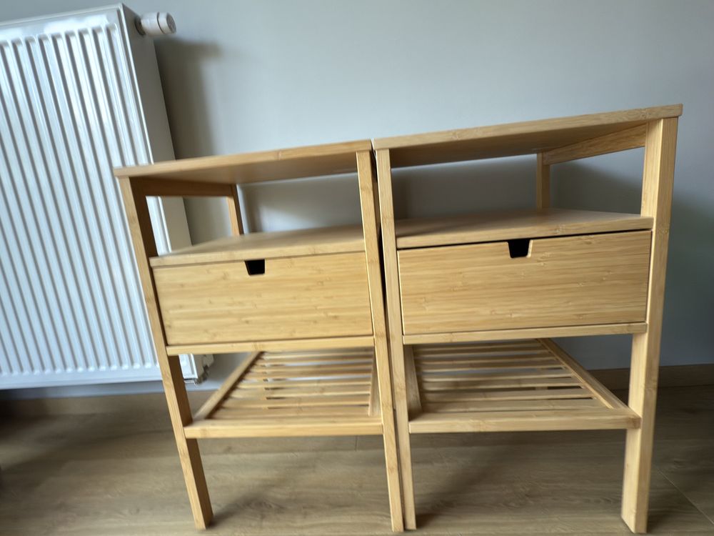 Stolik nocny Nordkisa Ikea 2 sztuki