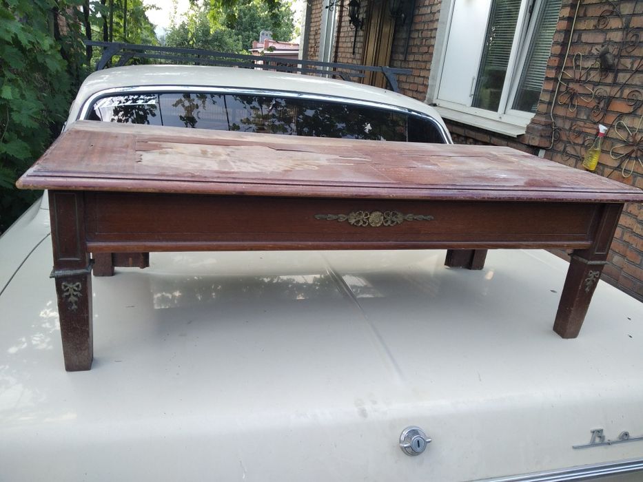 Столик ретро дубовый