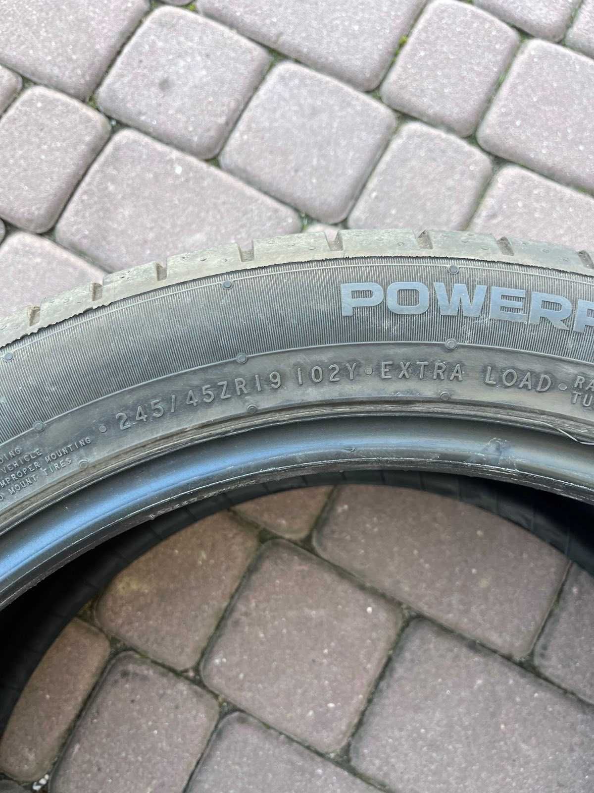Opony Nokian Powerproof 245/45/19 102Y XL FR Rok 2021 2x5mm