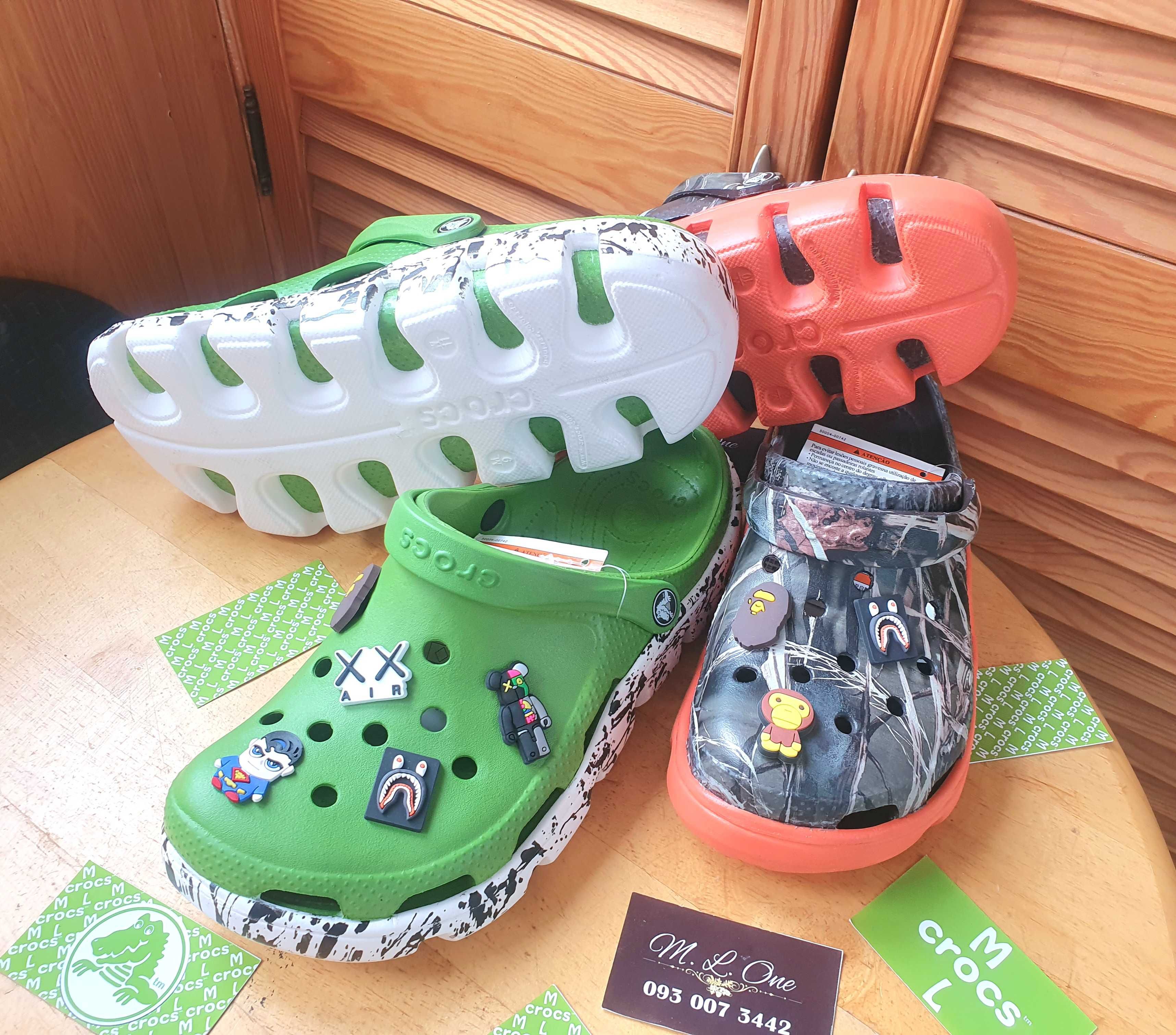 Crocs™  Duet Sport Clog сабо спорт речной камуфляж