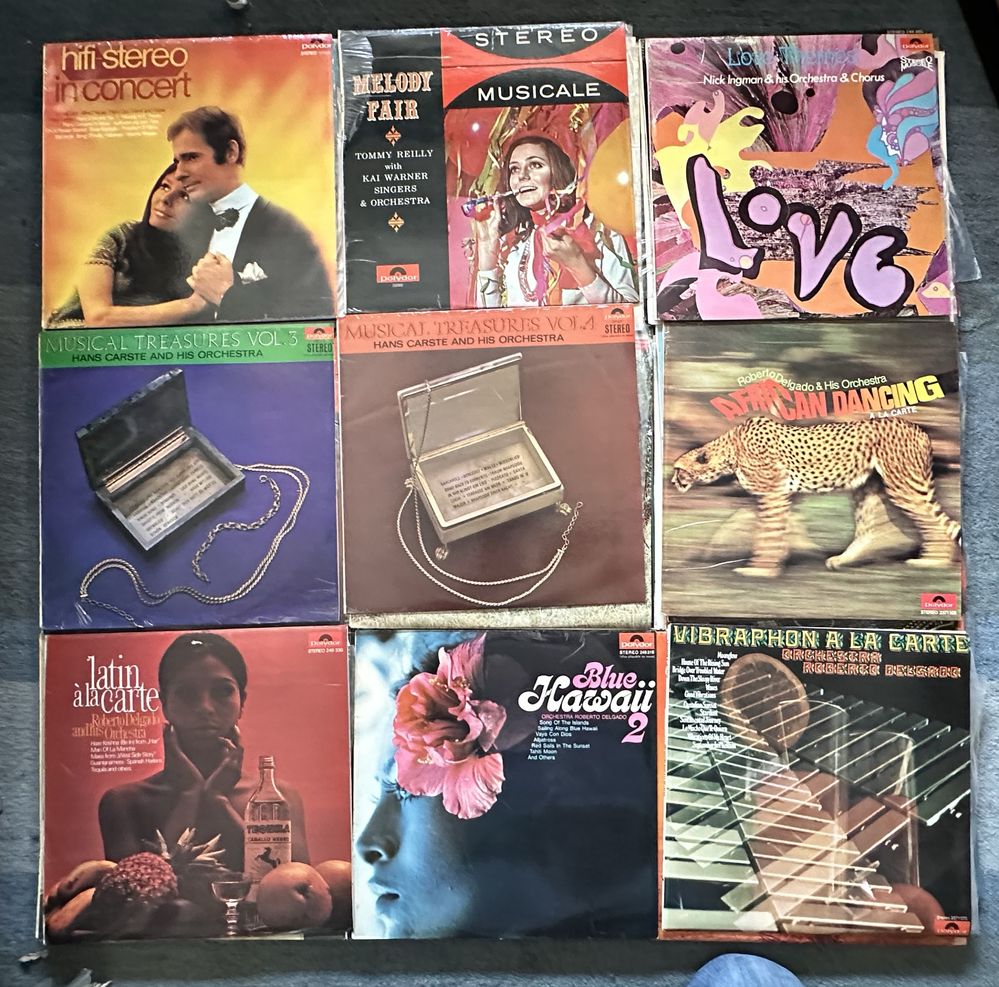 Lote 09 - 72 discos de vinil Lp's - Musica Clássica
