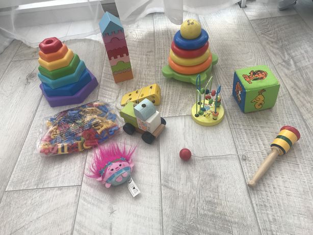 Развивающие игрушки для малышей лот пакет набор комплект