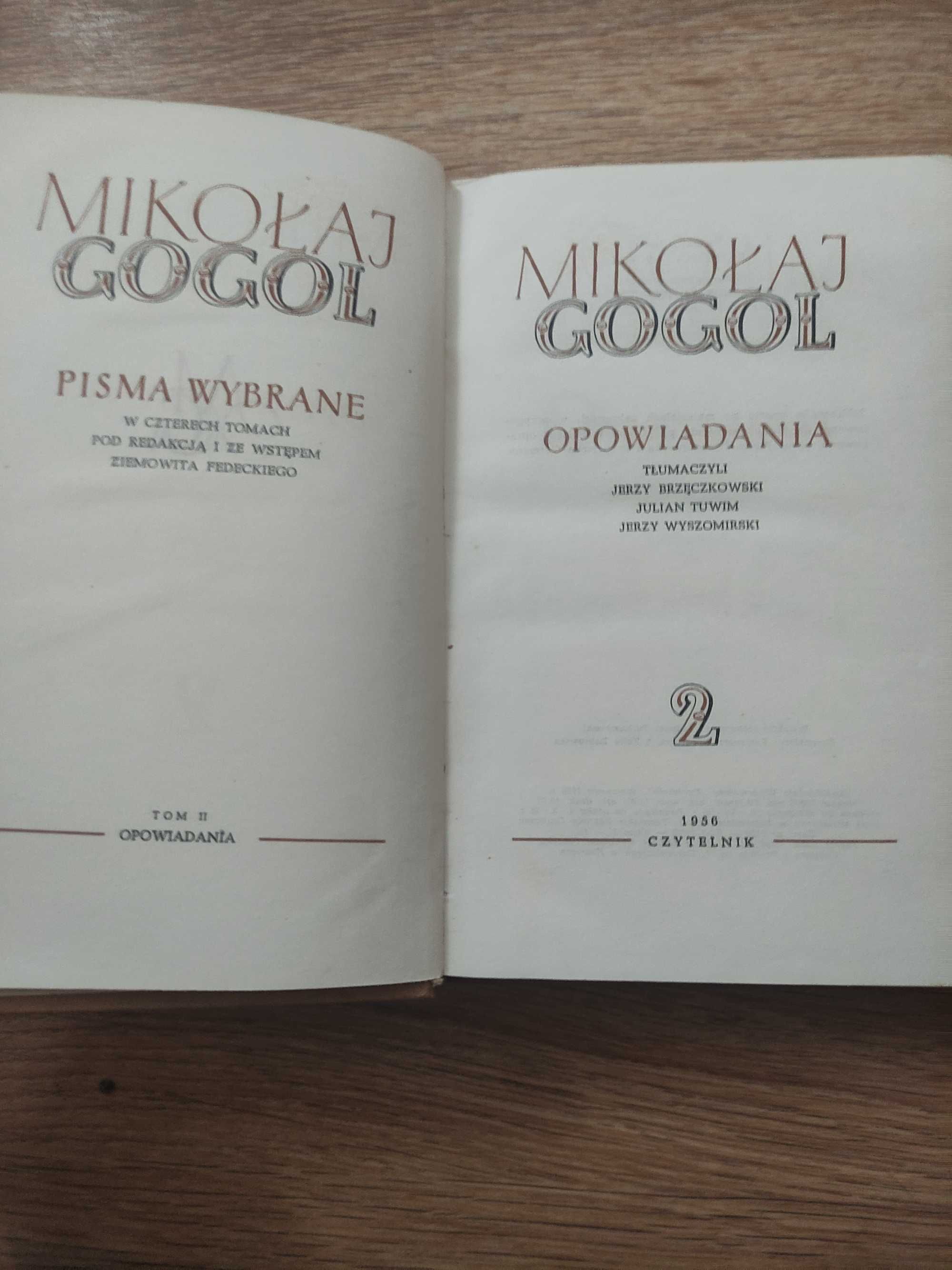 Mikołaj Gogol Pisma wybrane