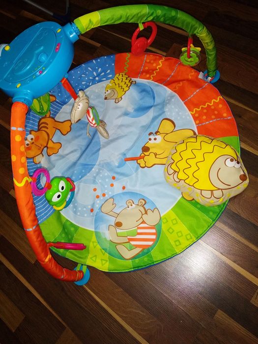 Развивающий игровой коврик Сhicco "Bubble Gym для малышей, музыкальный