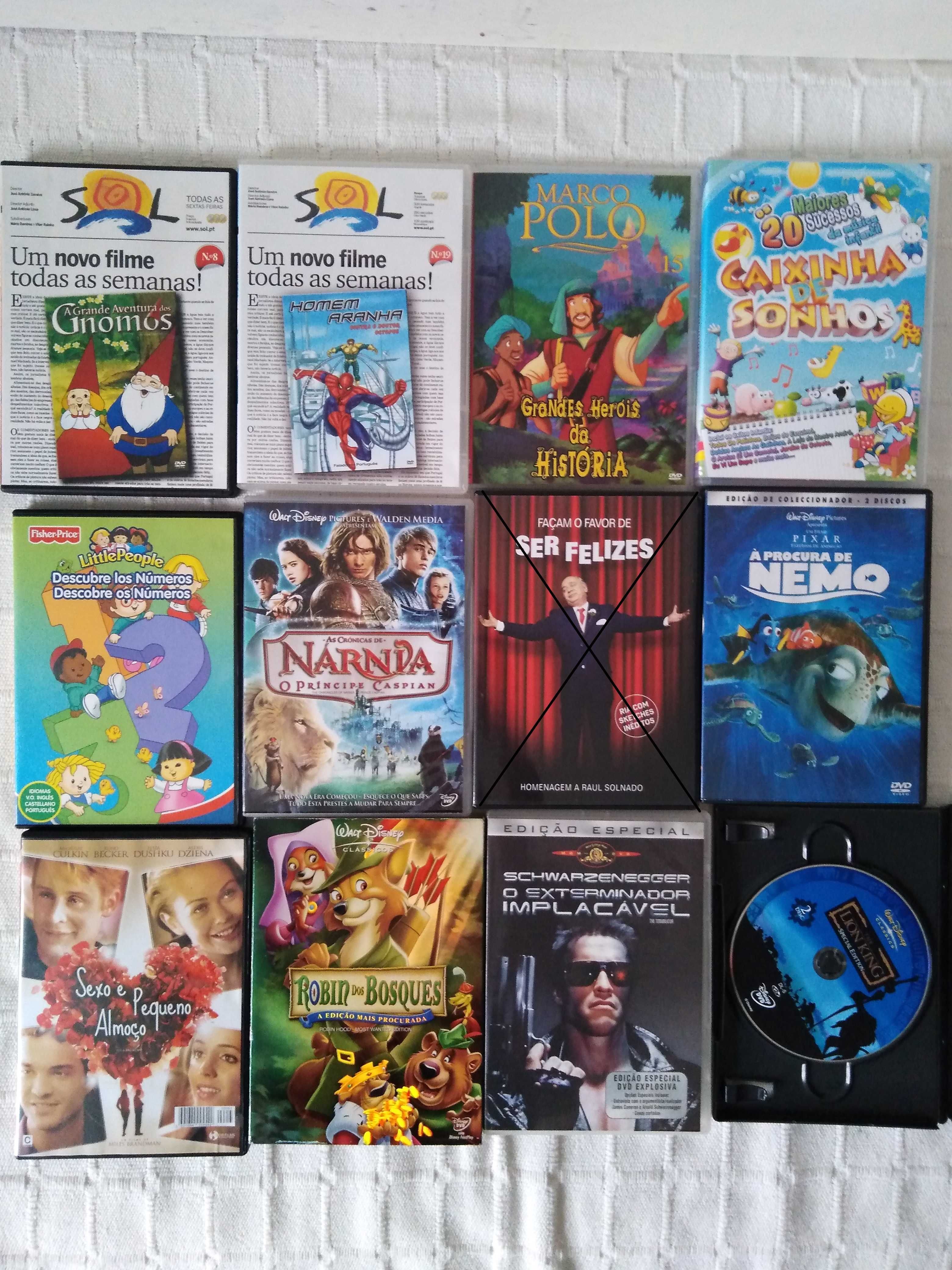 DVDs Vários Títulos