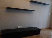 Movel tv com gavetas e prateleiras