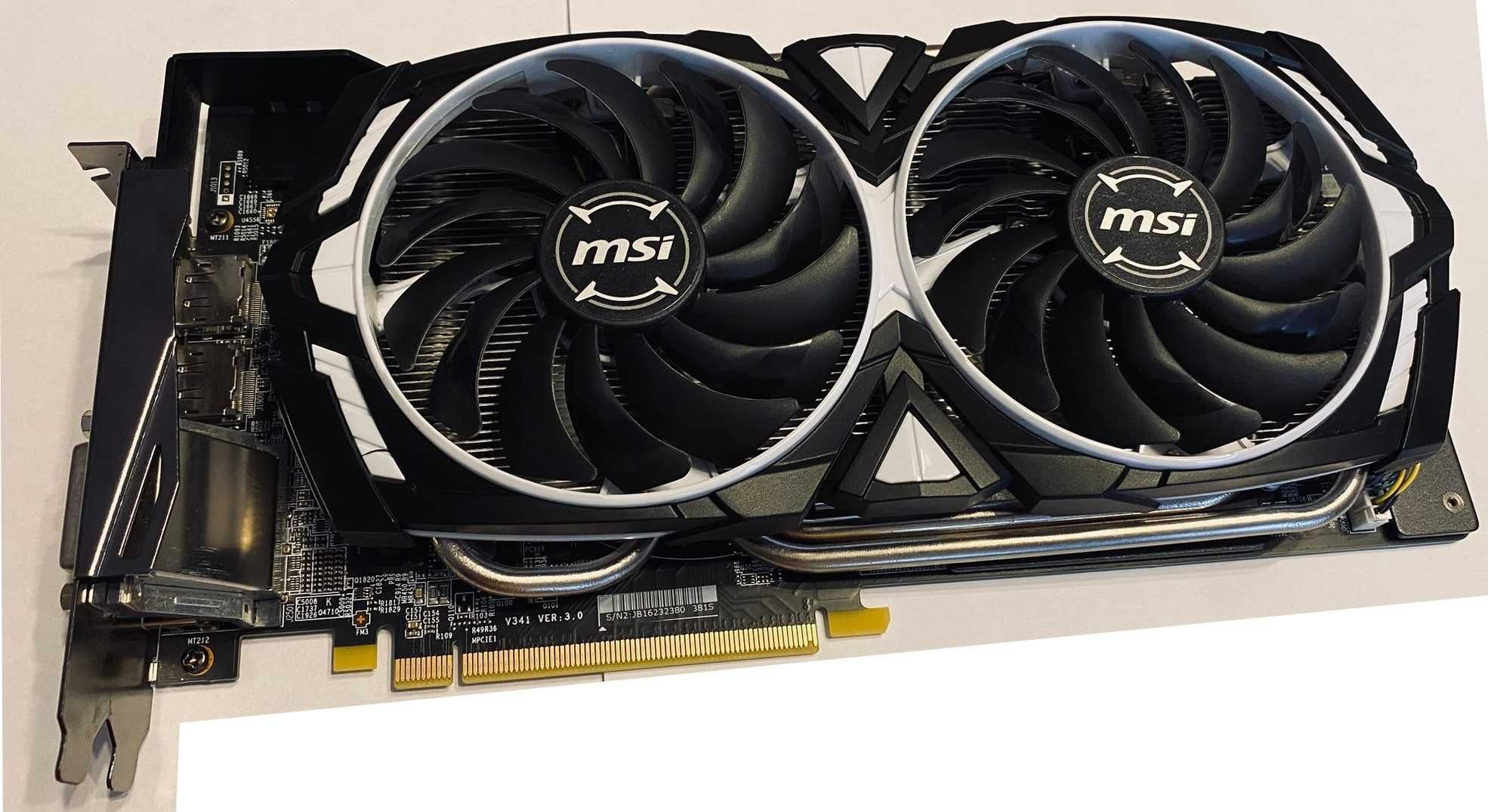 Karta graficzna MSI Radeon RX 590 ARMOR OC 8GB GDDR5