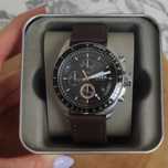 Nowy analogowy zegarek męski Fossil CH2885, 44 mm, brązowy