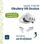 Wynajem - Okulary VR Oculus Meta Quest 3 - wypożyczalnia online