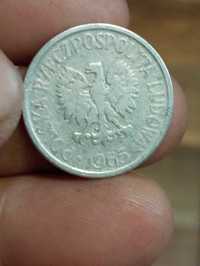 Sprzedam monete czwarta 50 groszy 1965 rok