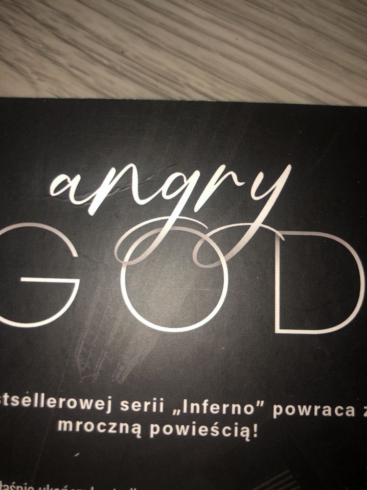 Książka angry god Julia brylewska