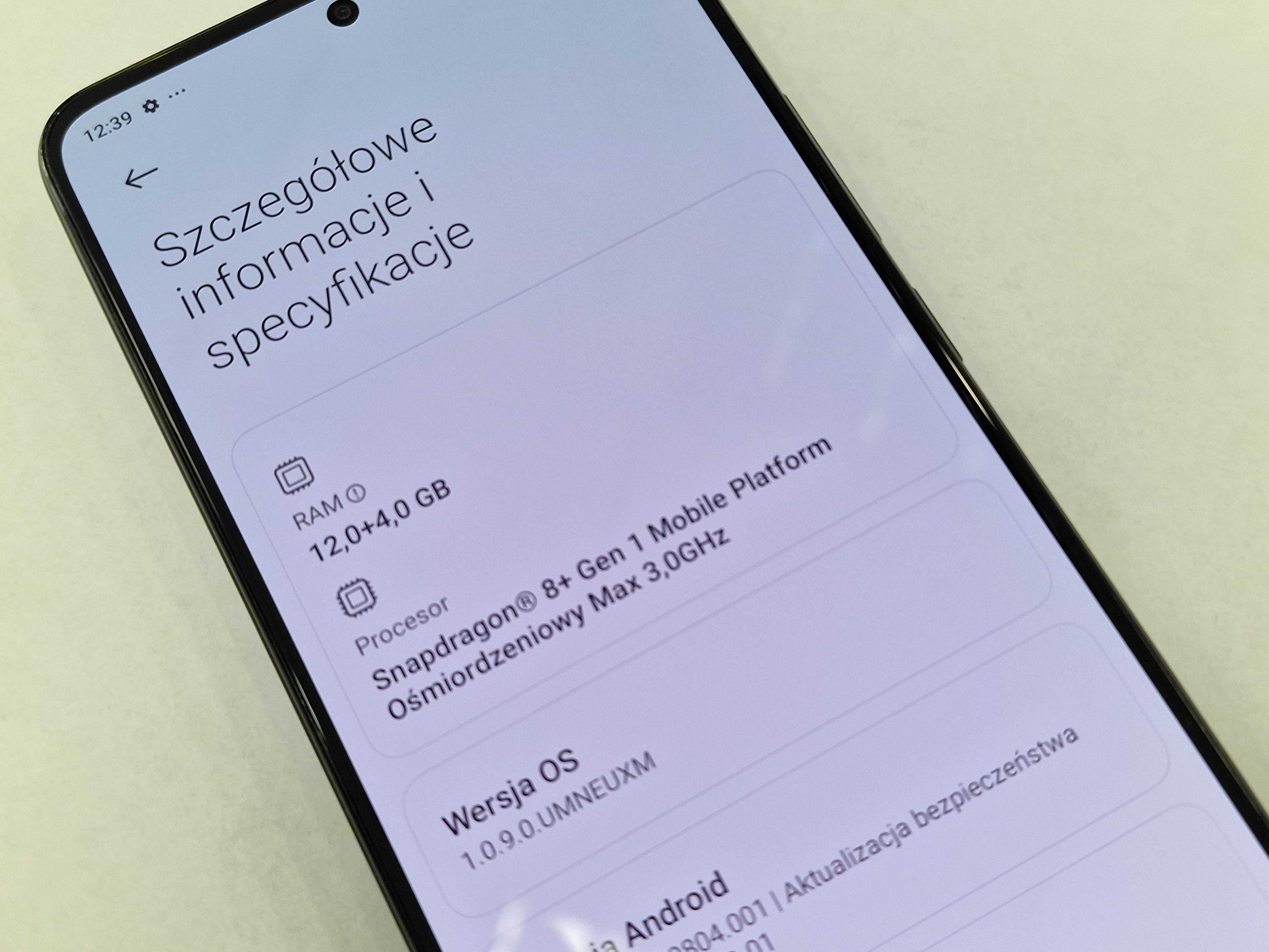 POCO F5 PRO Dual SIM/ 12GB/ 256GB/ Black/ Grade A + ładowarka/ Gwaranc