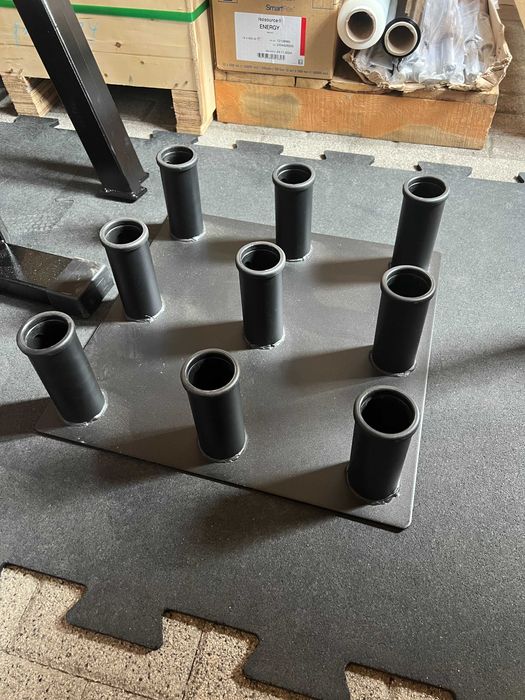 Stojak na gryfy sztangi olimpijskie 50mm 9 pozycji