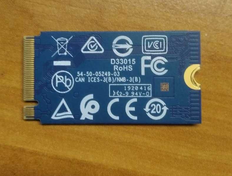 Накопитель SSD WD 256Gb NVMe M.2