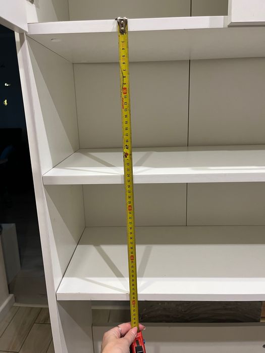 Szafka łazienkowa nad pralkę biała