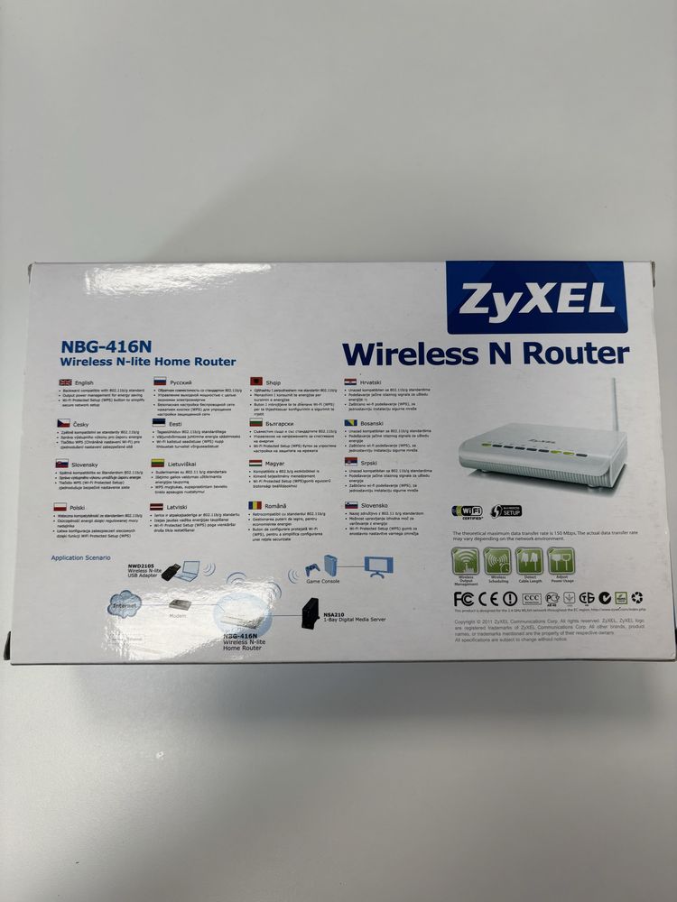Router bezprzewodowy ZyXEL NBG-416N