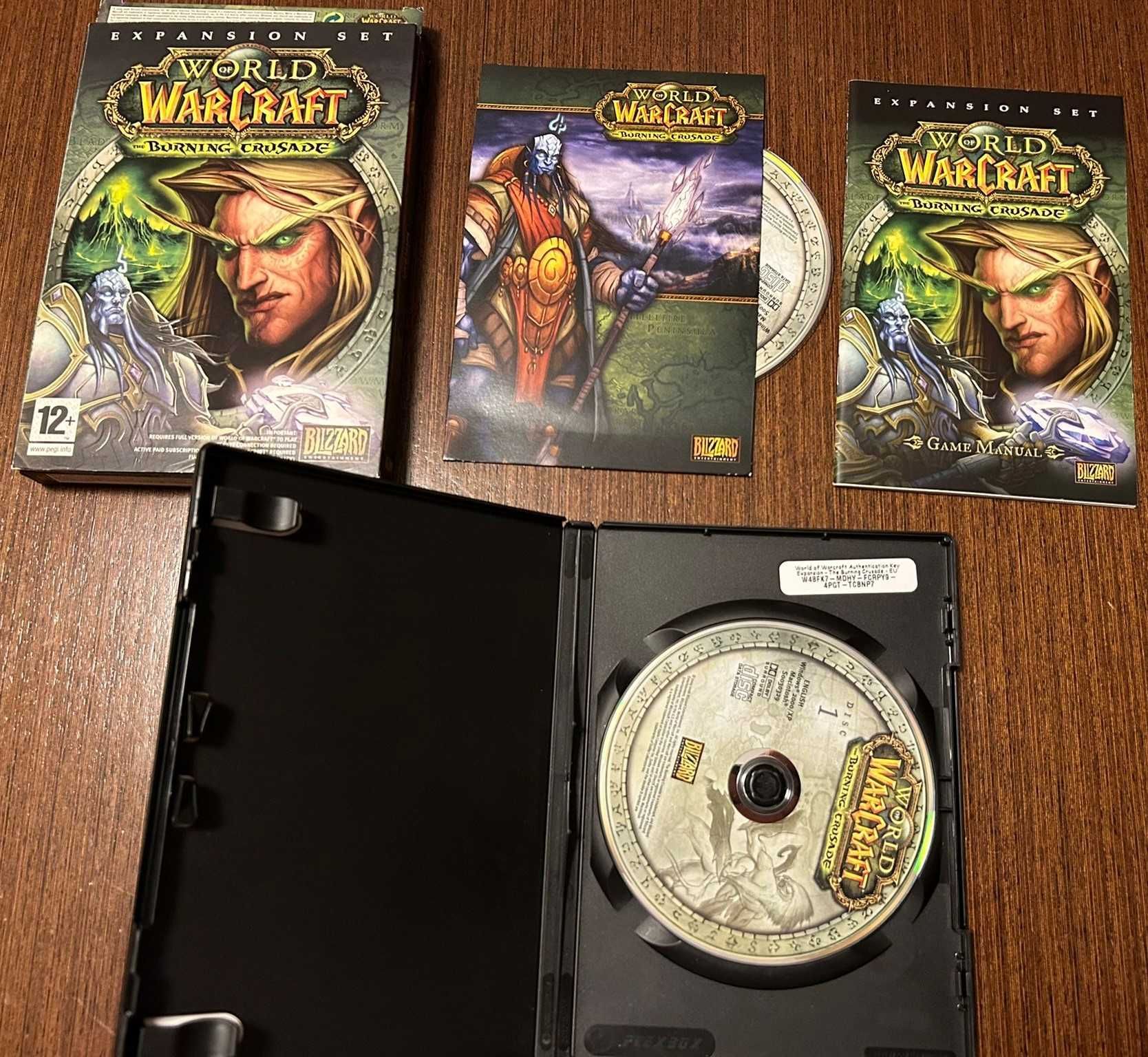 World of Warcraft - Conjunto Coleção CD's e DVD