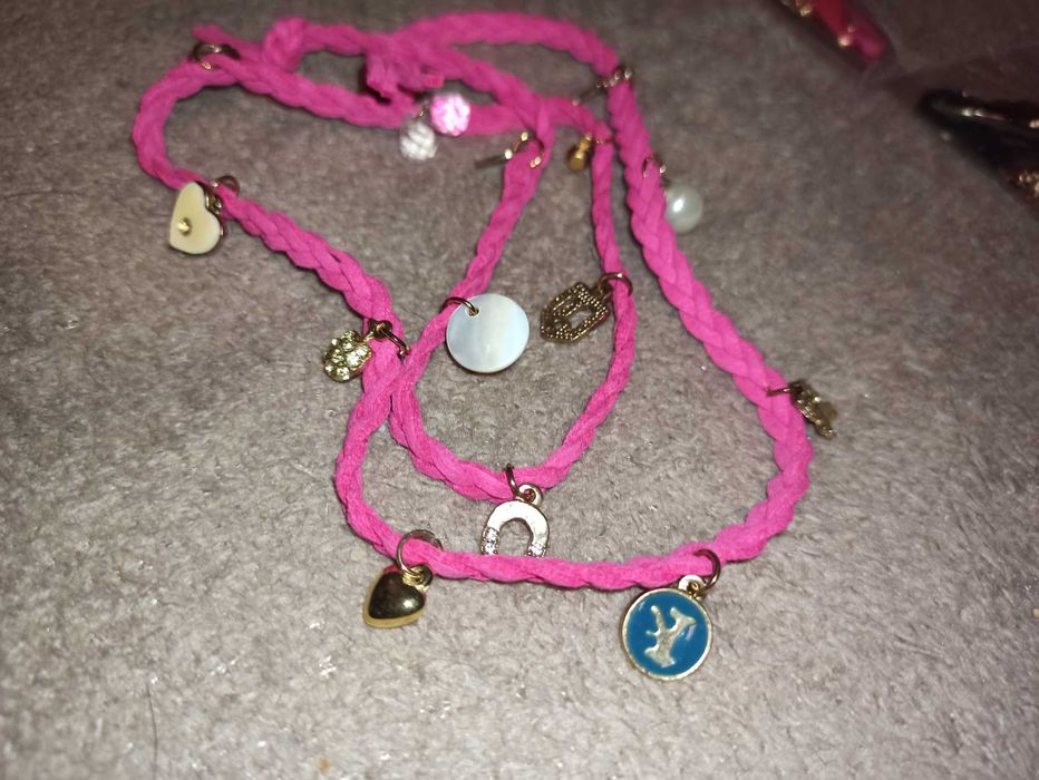 Бижутерия для девочки, браслеты, кольцо "усы"