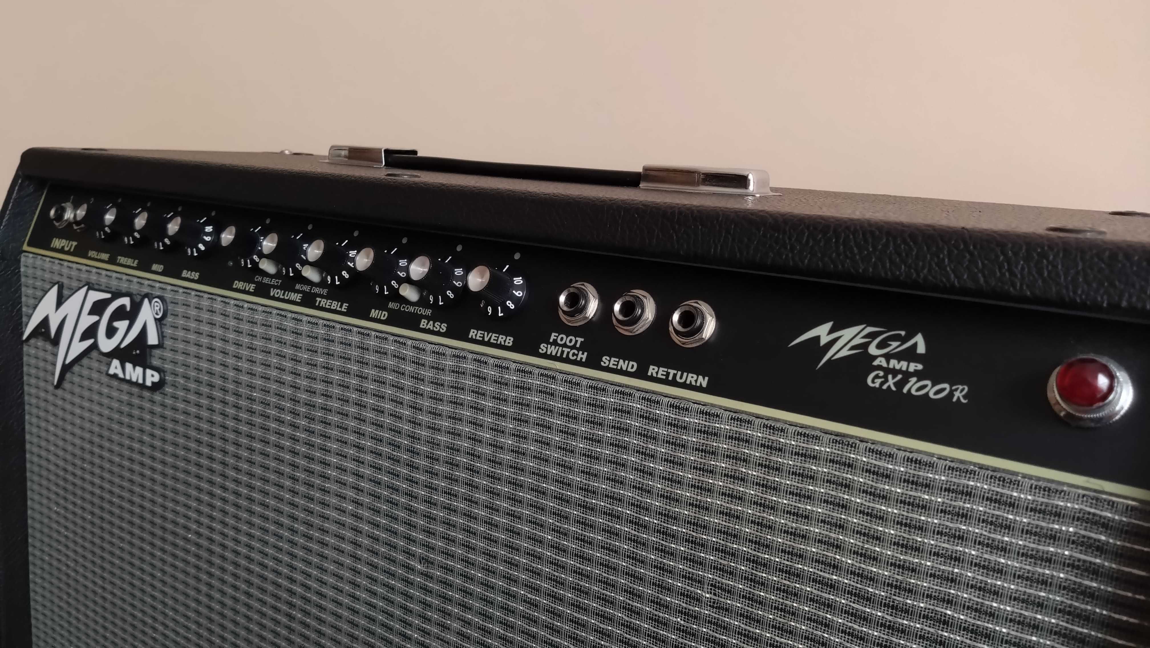 wzmacniacz, Combo, Mega AMP GX100R jak nowy, Okazja, jak Fender