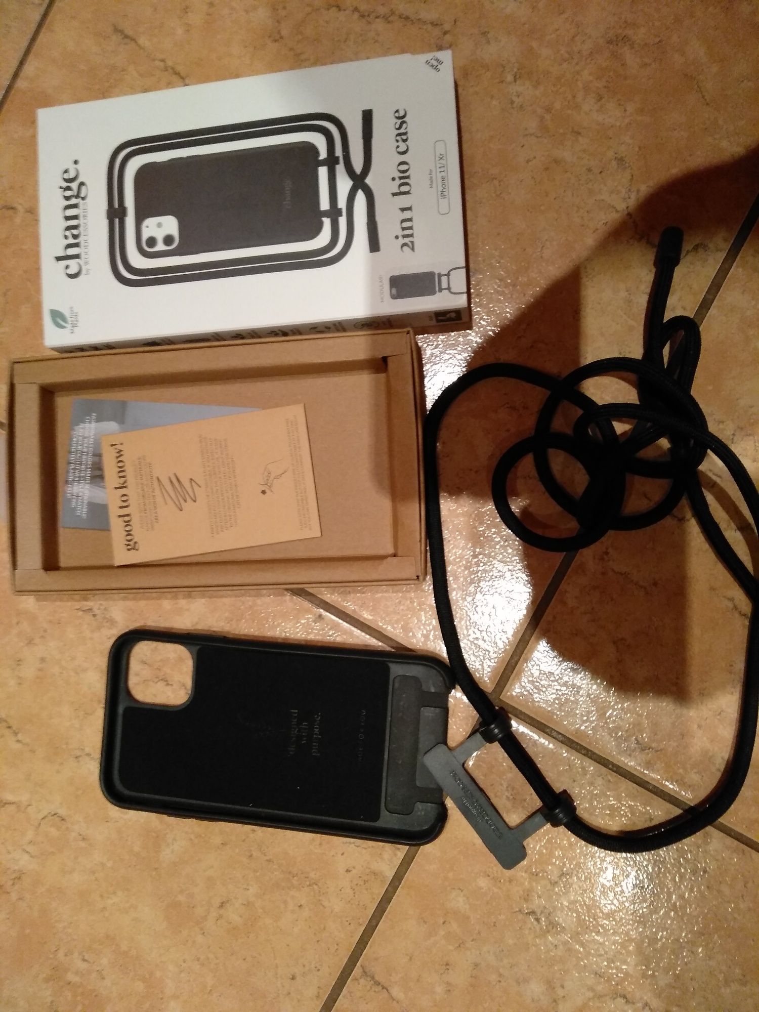 Etui case bio 2in1 iPhone 11/Xr