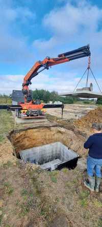 Szambo betonowe małe 2m3 zbiornik na deszczówkę 2000 litrów Frampol