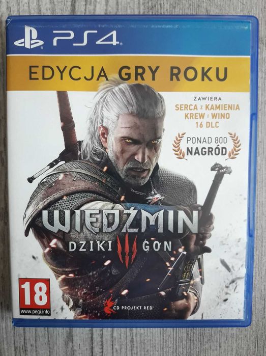 Gra Wiedźmin 3 Dziki Gon Polska Wersja  PS4/PS5 Playstation