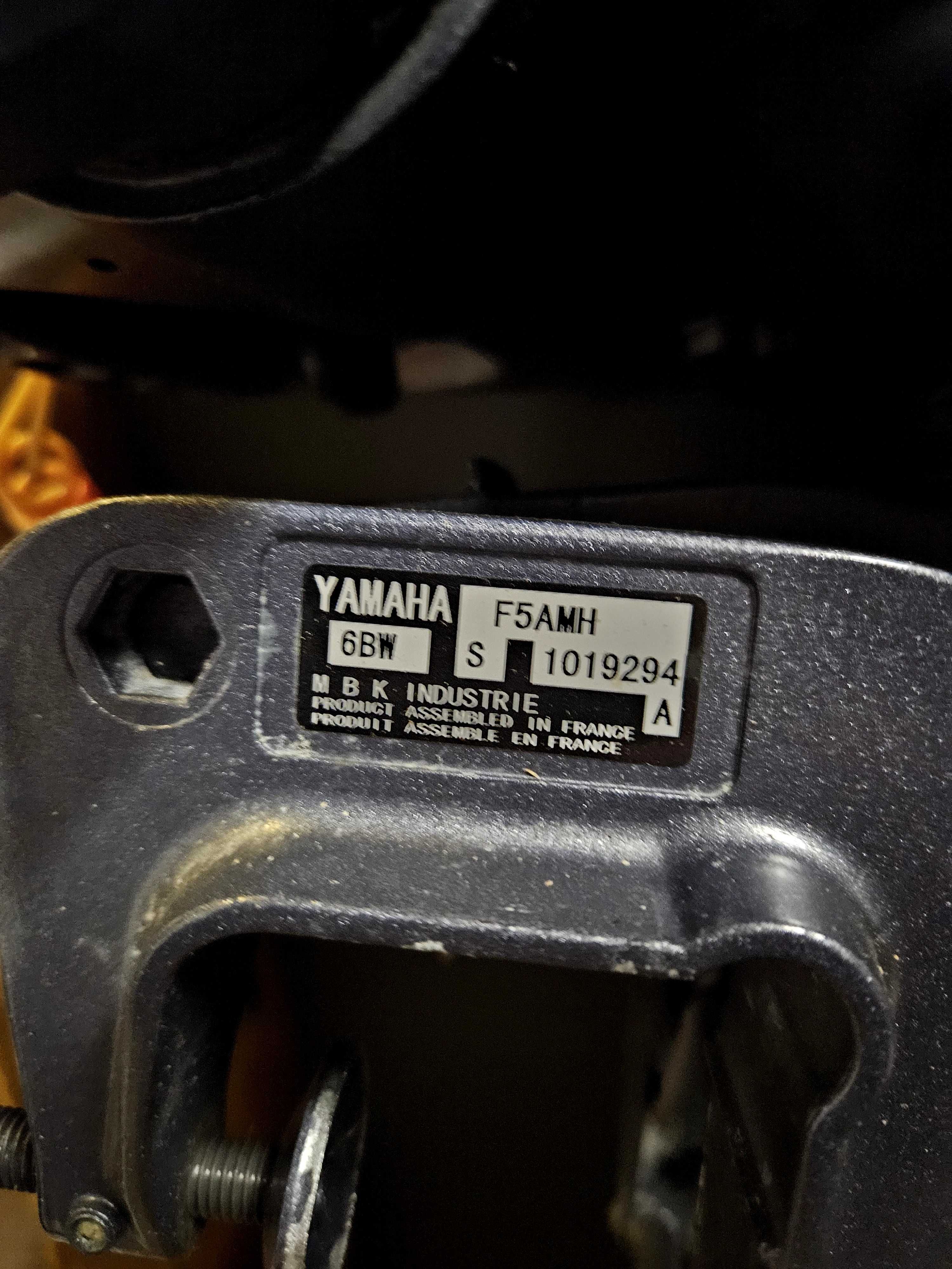 Silnik zaburtowy Yamaha 5 km stopa S