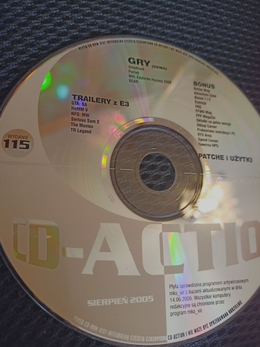 GRY CD-Action nr.115  Praetorians, Might & Magic IX, RC Cars