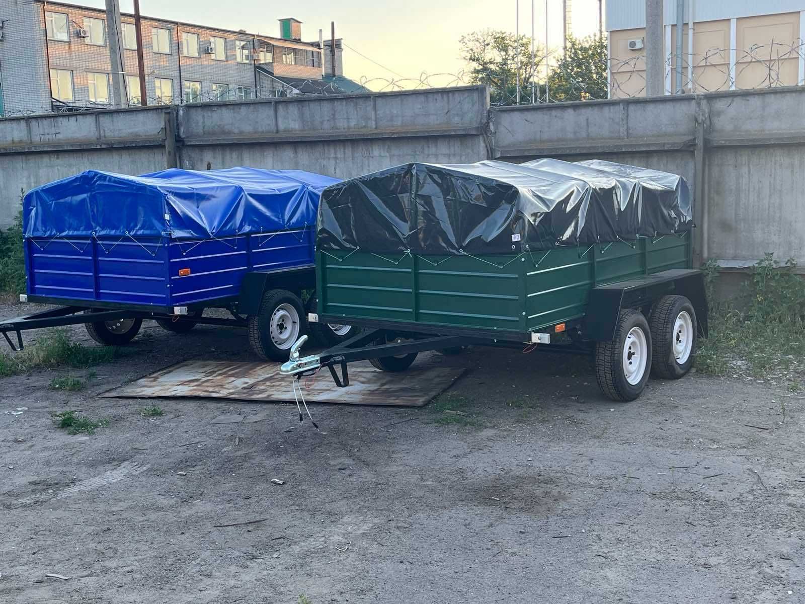 прицепы с Завода на прямую, доставка.Тент с ПВХ (в подарок)