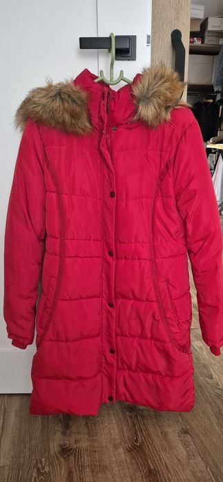 Czerwona kurtka zimowa Carry