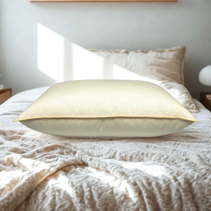 Poduszka 40x40 z Puchu Inlet Bawełniany Andrychowski 100% pierze gęsie