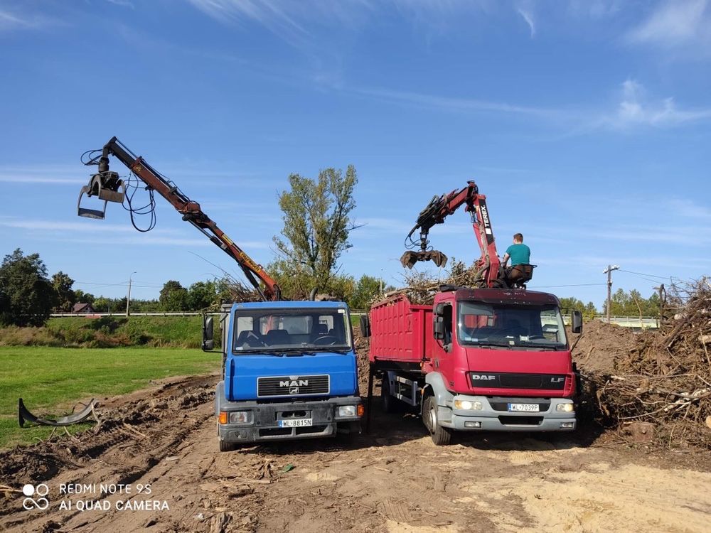 Wywoz galezi karp trawy odpadow zielonych