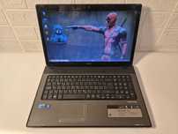 Duży 17` ACER Aspire  IntelCore i3/4GbDDR/SSD256/NowaBateria