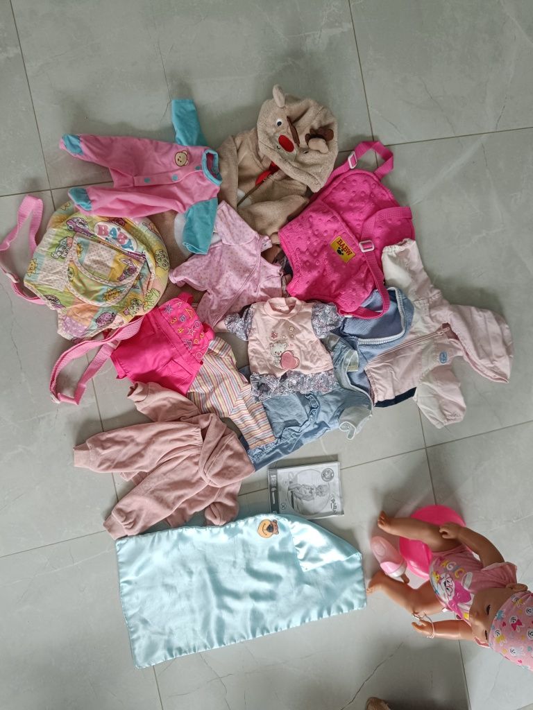 Baby Born duży zestaw