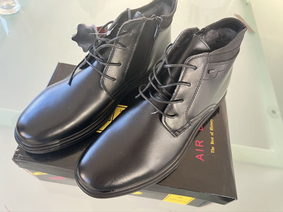 Класичні зимні чоловічі черевики