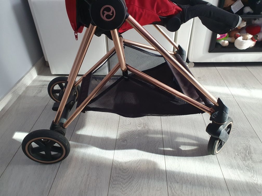 Wózek spacerowy Cybex mios 3.0 Rose Gold Petticoat byJeremy Scott