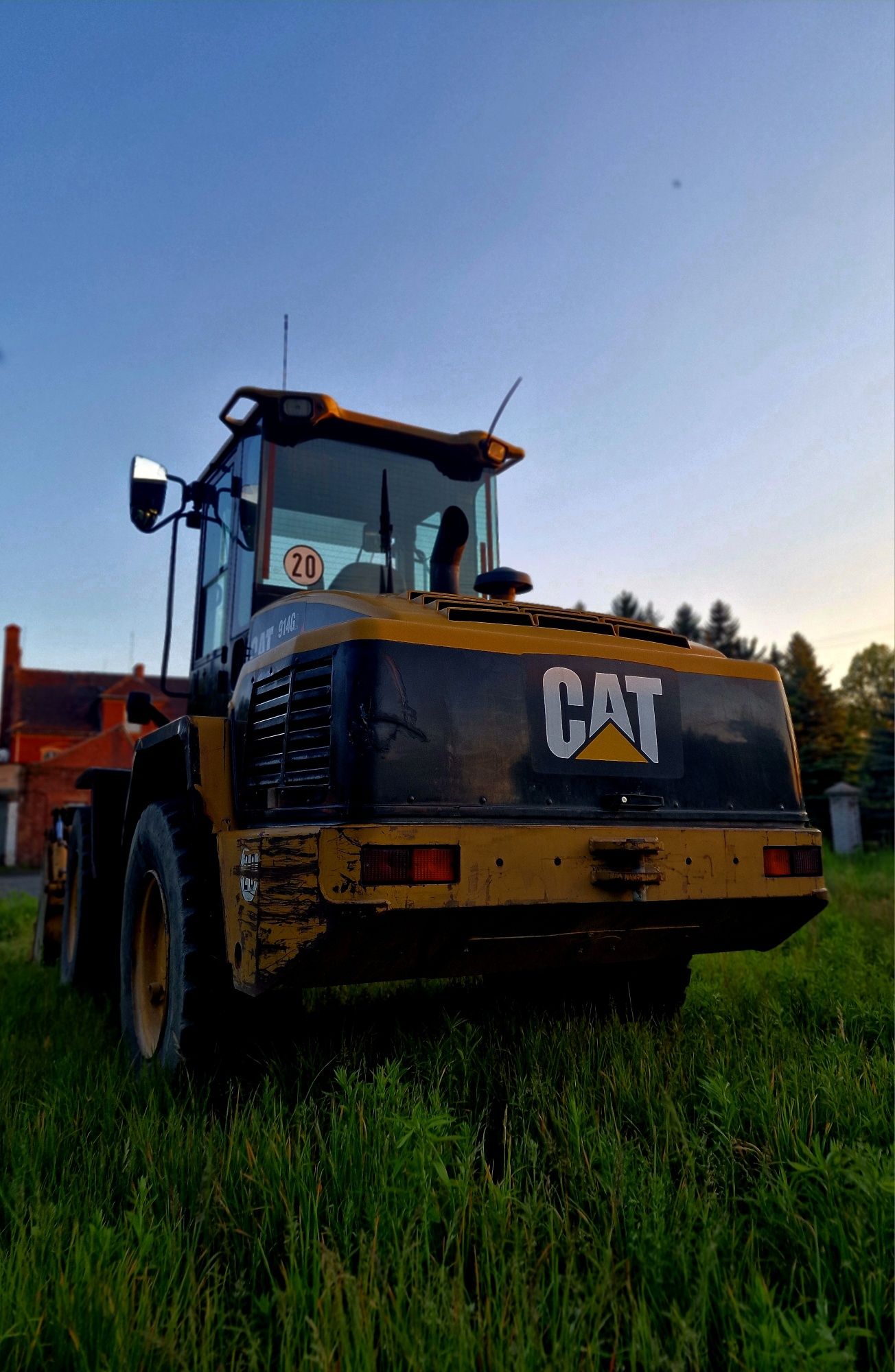 Ładowarka Cat 914G rok 2013 Caterpillar 8.5 t klima