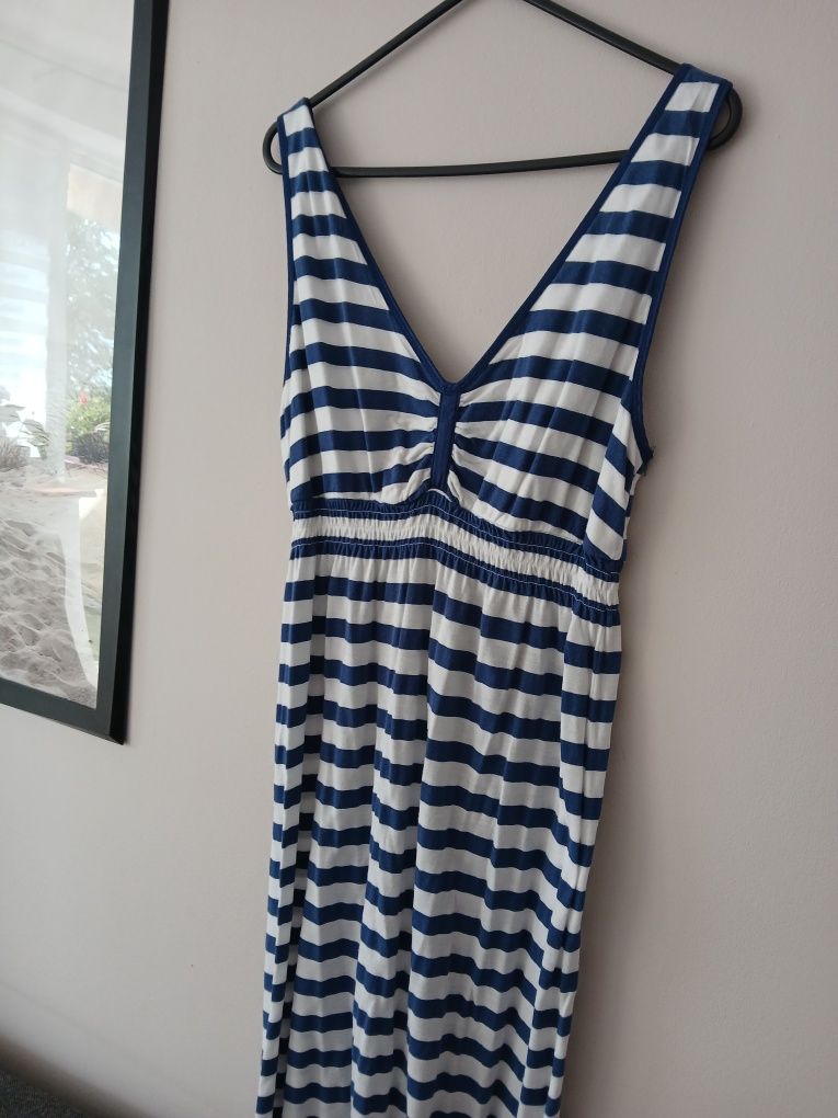 Sukienka maxi w paski