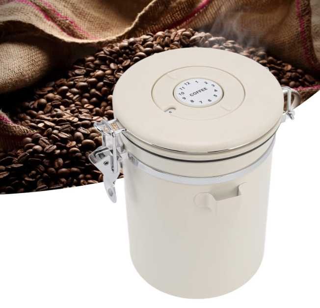 POJEMNIK NA KAWĘ HERBATĘ Puszka Hermetyczna 1,8L