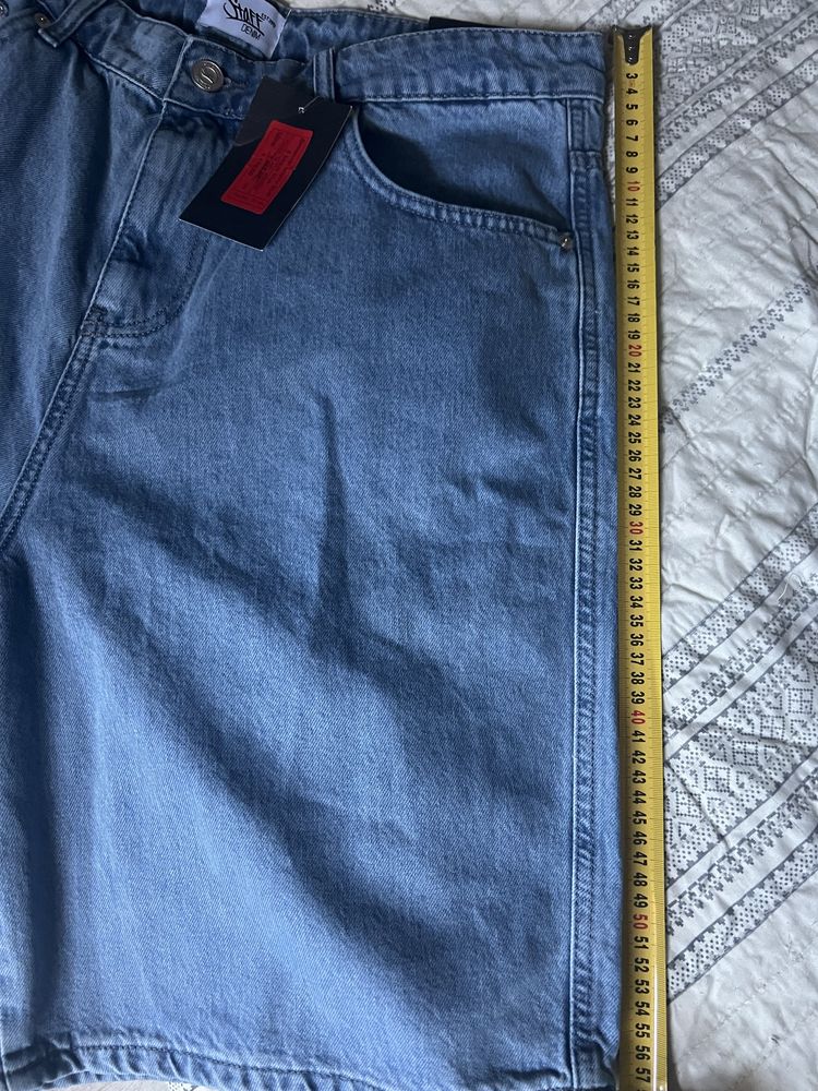 Джинсові шорти Baggy Staff, нові, чоловічі
