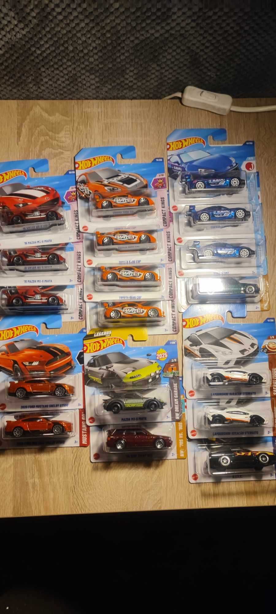 Hot Wheels Mercedes KITT Lambo Subaru Toyota