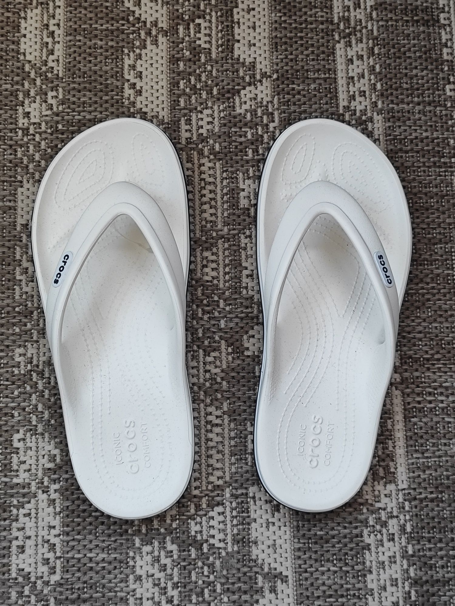 Crocs в'єтнамки білі 42-43