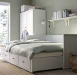 Łóżko Ikea hemnes
