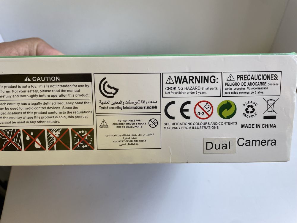 Drone novo na caixa 2 cameras