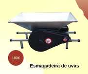 Esmagadora elétrica de uvas