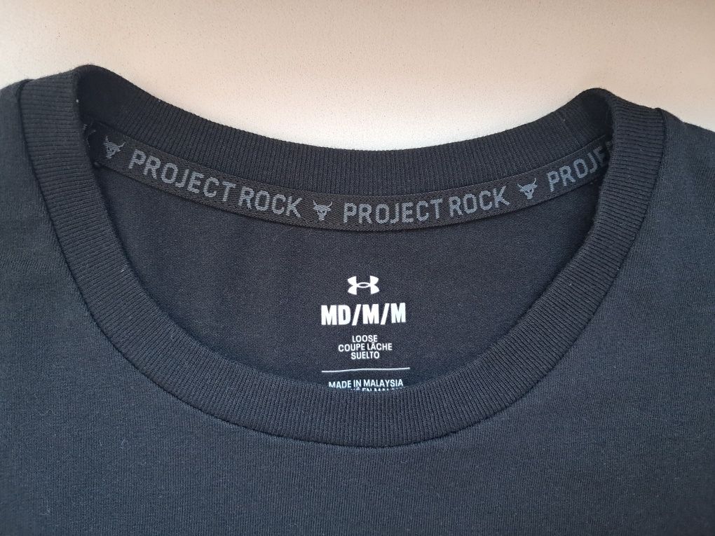 Футболка Under Armour Project Rock Iron Paradise бодибилиднг