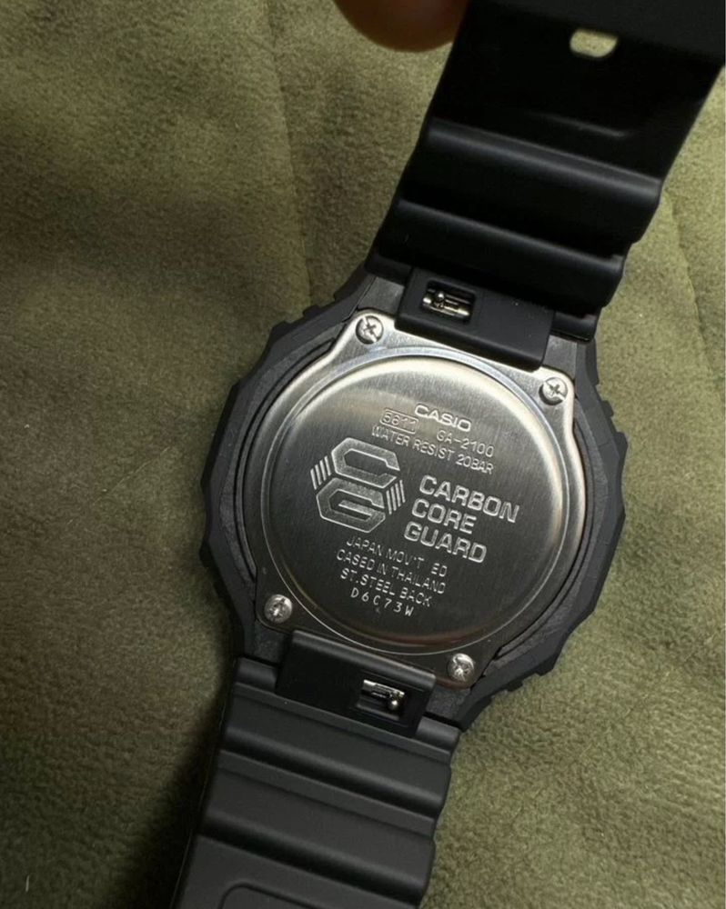 Оригинальные Casio G-Shock GA-2100-1A1