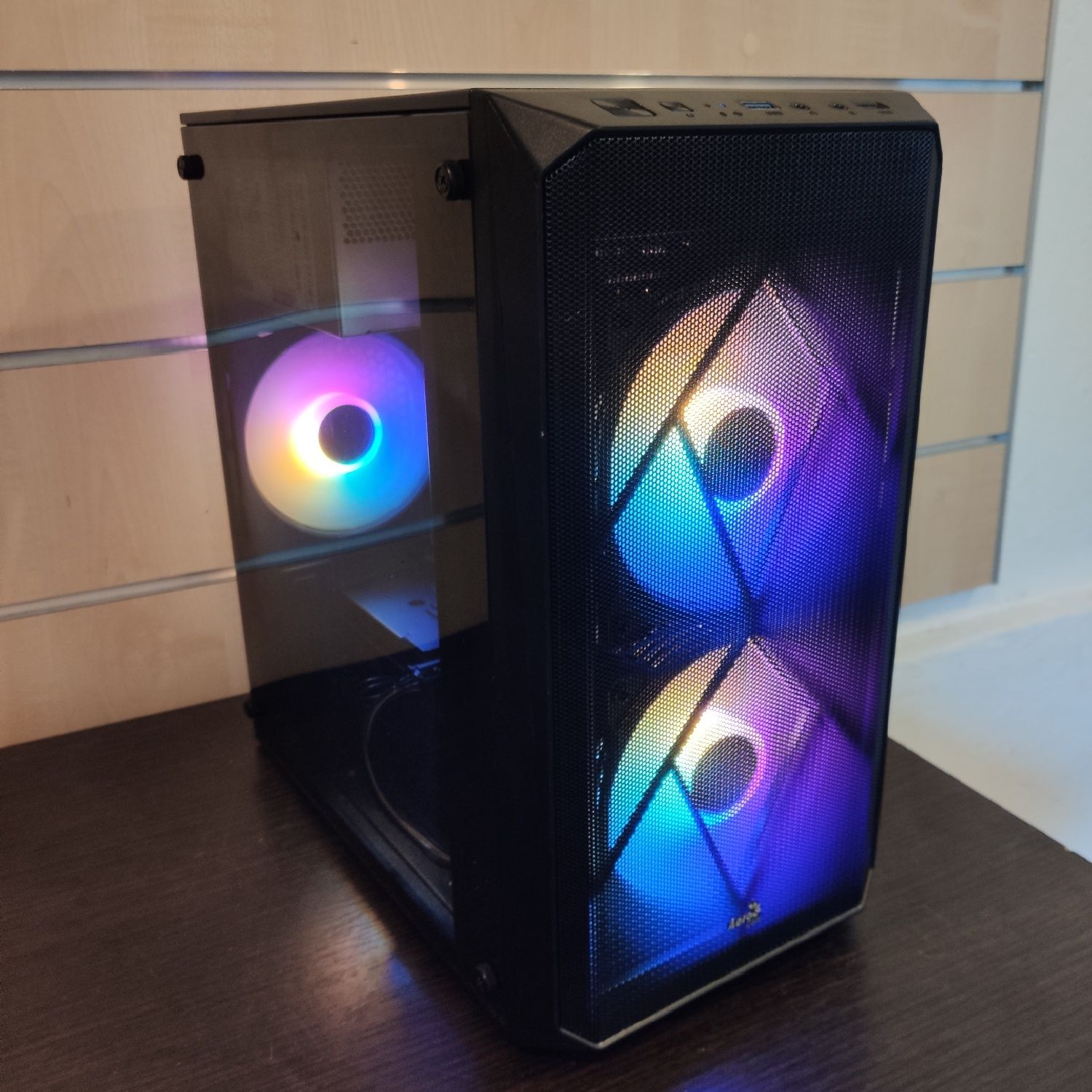 i7-12700, LED Komputer do Gier,RTX 4060 Ti, 16 GB, 1 TB SSD,Win 11 Pro