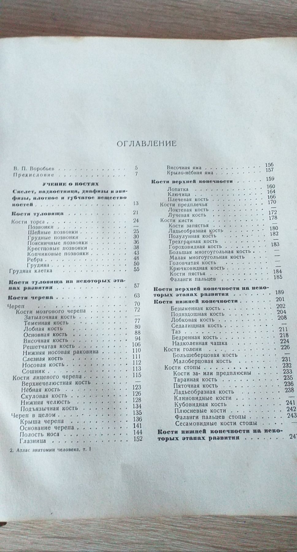 Анатомия Человека 1938г Атлас В.П Воробьёв и Р.Д Синеников